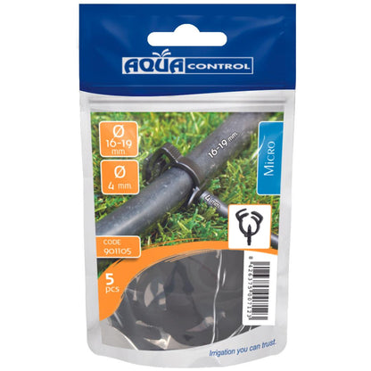 Collarín automático para tubería 16 mm, 5 ud