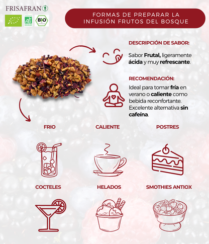 Infusión De Frutas Del Bosque En Pirámides Ecológica | Frisafran 30 Uds_4