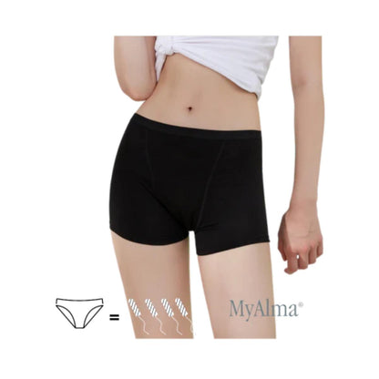 Culote menstrual color negro talla L My Alma
