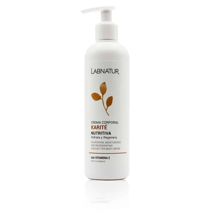 Crema Corporal Manteca de Karité Labnatur 300 ml | Nutrición Intensiva | Hidratante | Piel Seca_0