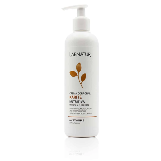 Crema Corporal Manteca de Karité Labnatur 300 ml | Nutrición Intensiva | Hidratante | Piel Seca_0