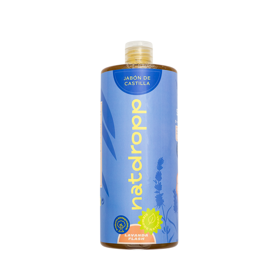 Jabón De Castilla Líquido BIO Lavanda Flash Natdropp 1000ml_0
