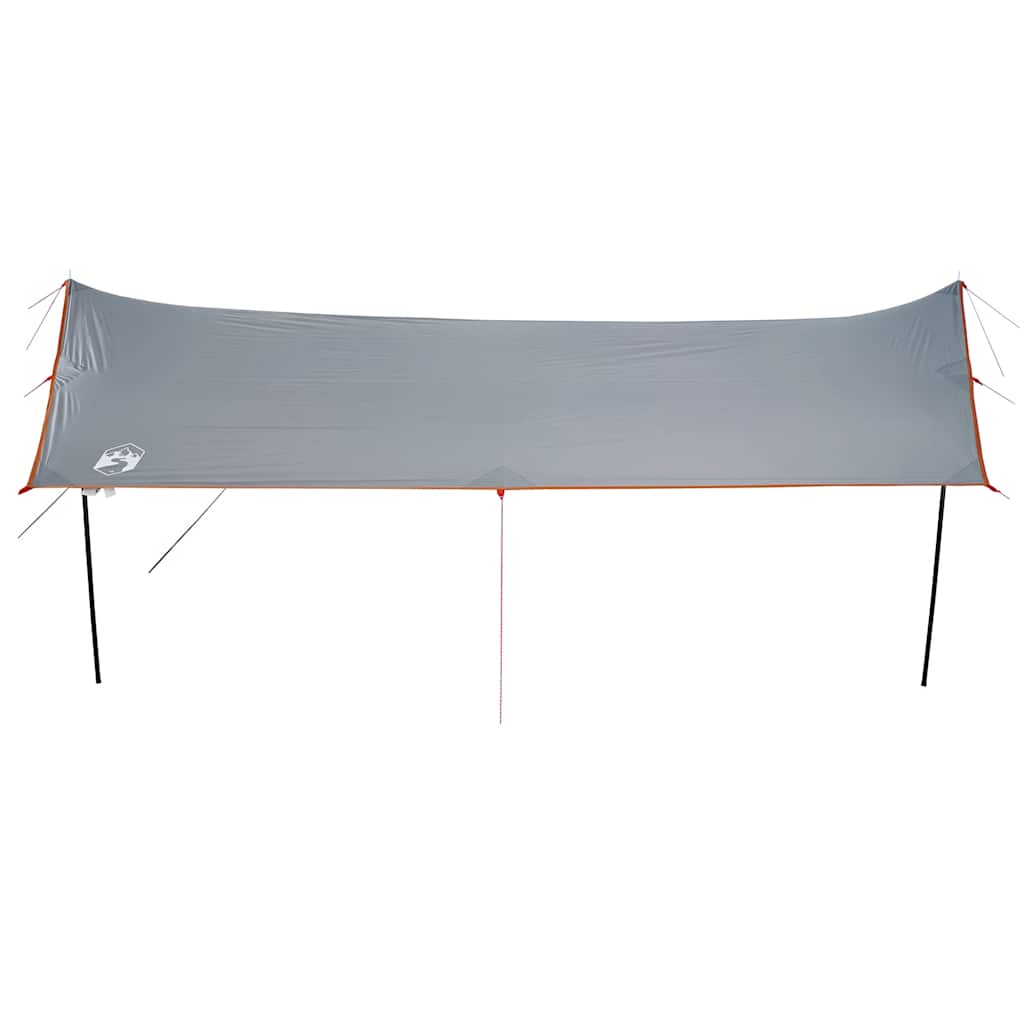 Lona De Camping Impermeable Naranja 460x305x210 Cm_4