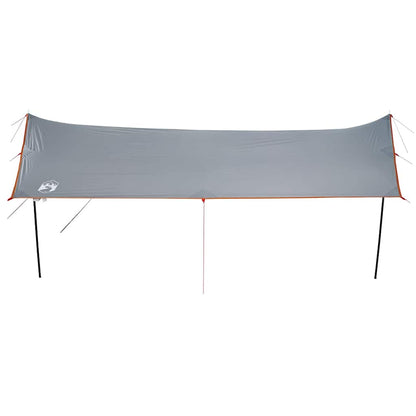 Lona De Camping Impermeable Naranja 460x305x210 Cm_4