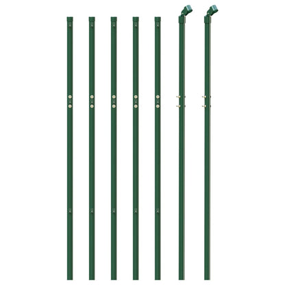 Cerca De Alambre De Acero Galvanizado Verde 0,8x10 M / Vetonek_0