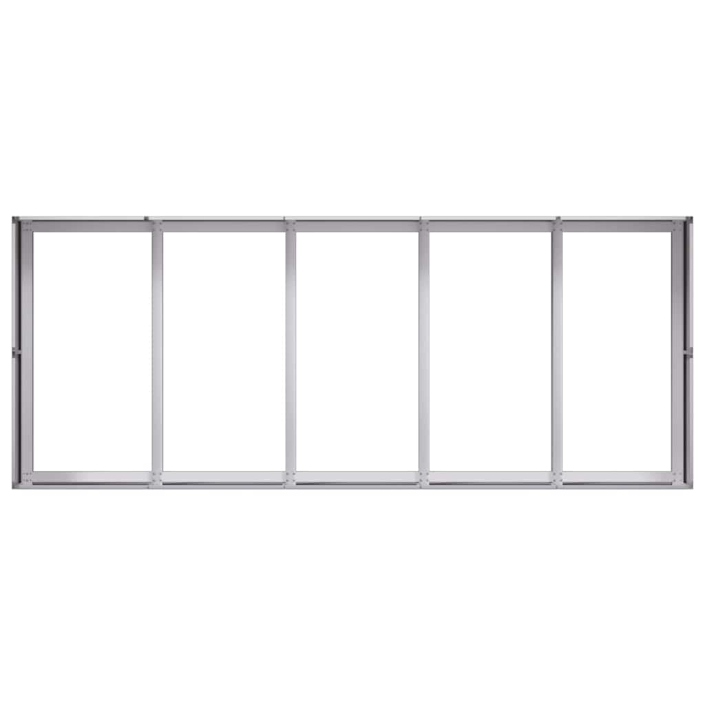 Jardinera 200x80x40 Cm De Acero Galvanizado_4