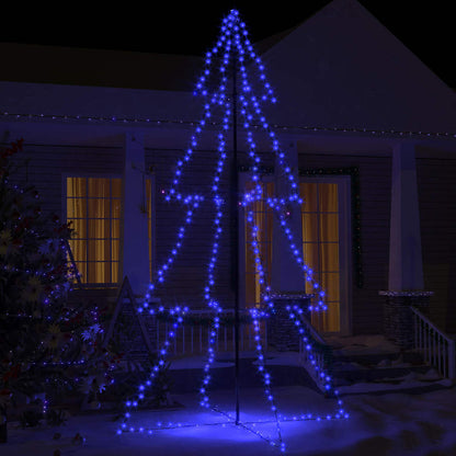 Vidaxl Árbol De Navidad 360 Luces Led Interior Y Exterior 143x250 Cm_1