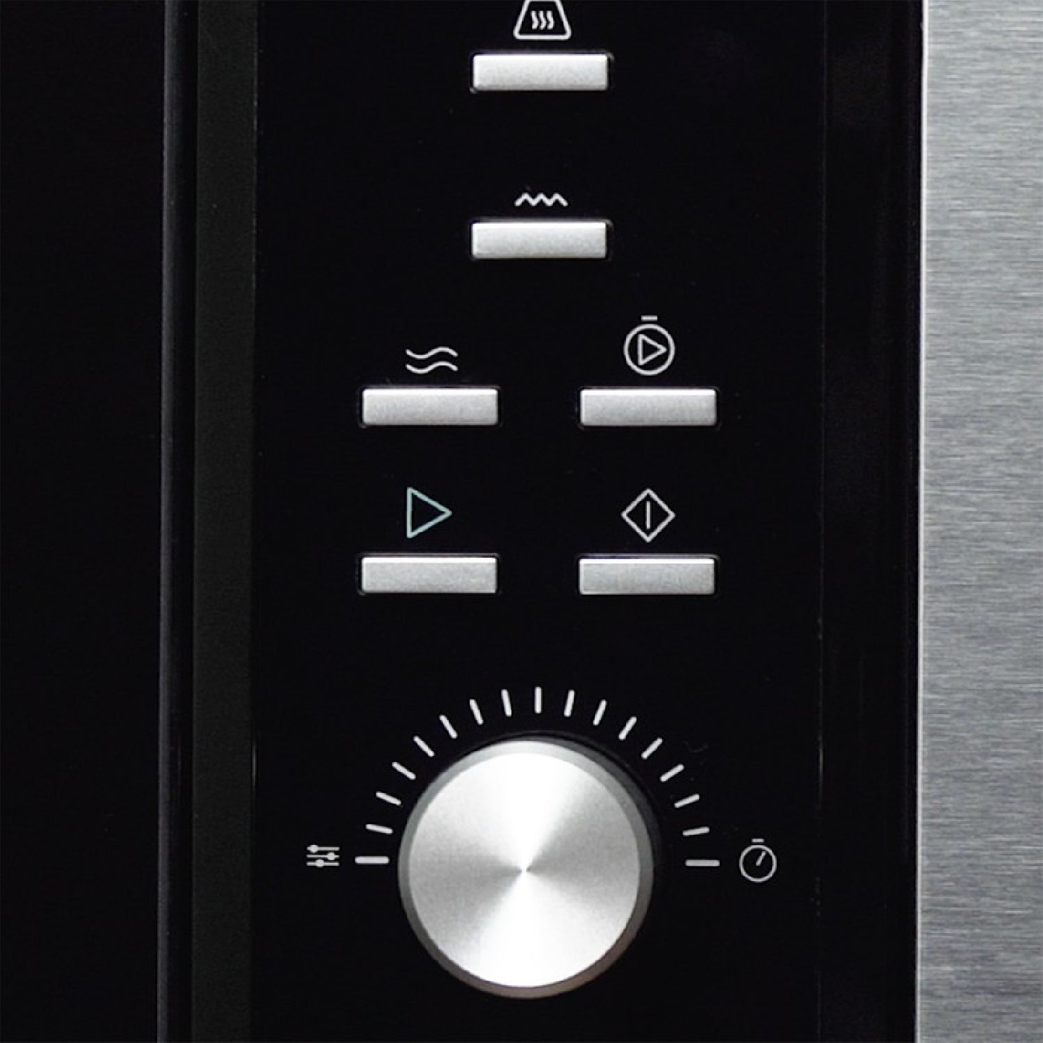 Microondas Encastrable Digital Grandheat 2350 Built-in Steelblack. 900w, Integrable, 23 Litros, Grill, 9 Funciones Preconfiguradas, Quick Start, Tem_2