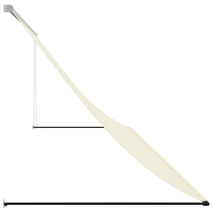 Toldo Retráctil De Tela Y Acero Crema 400x150 Cm_3