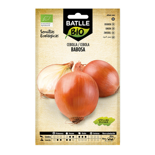 Semillas de Cebolla Babosa selec. primosa ecológicas Batlle