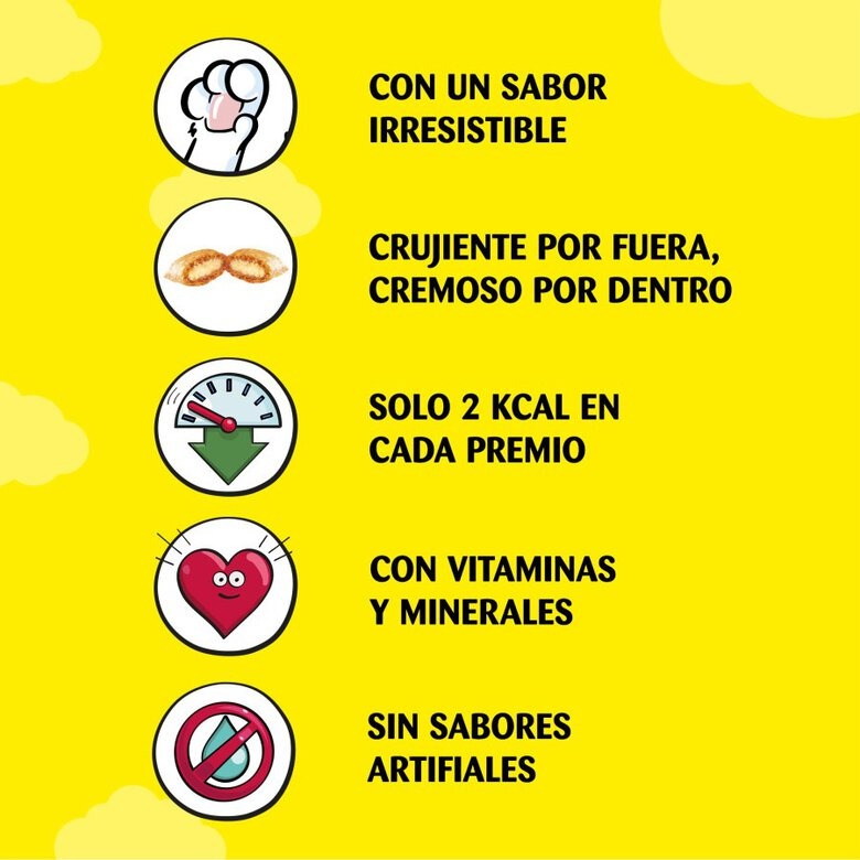 Catisfactions Premios con queso para gatos 60 g