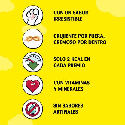 Catisfactions Premios con queso para gatos 60 g