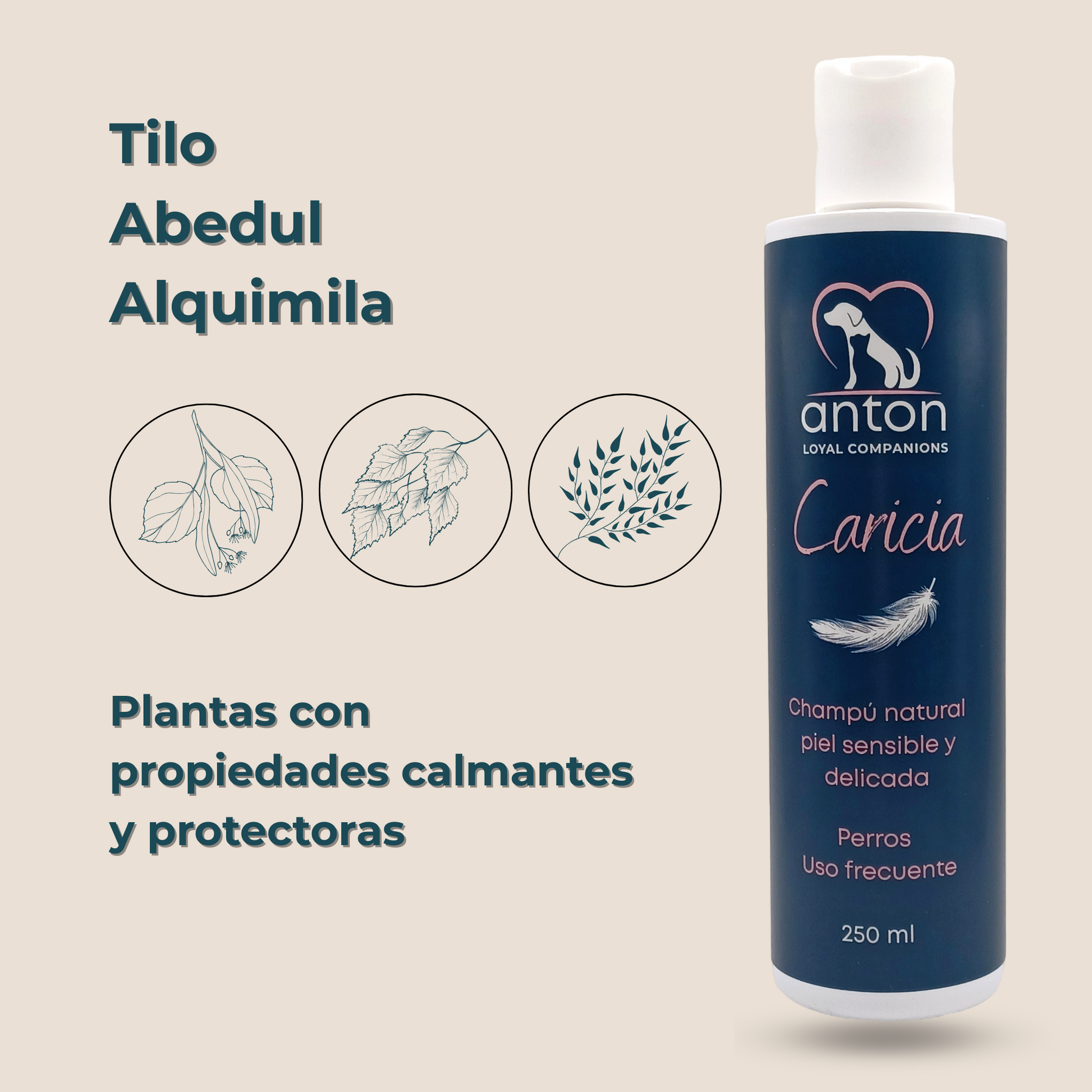 Champú natural para piel sensible de perros – Pack 2 x 250 ml_3