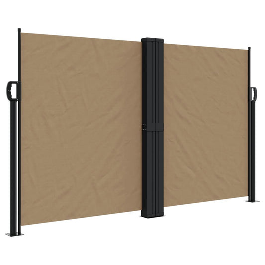 Vidaxl Toldo Lateral Retráctil Gris Taupe 140x1200 Cm_0