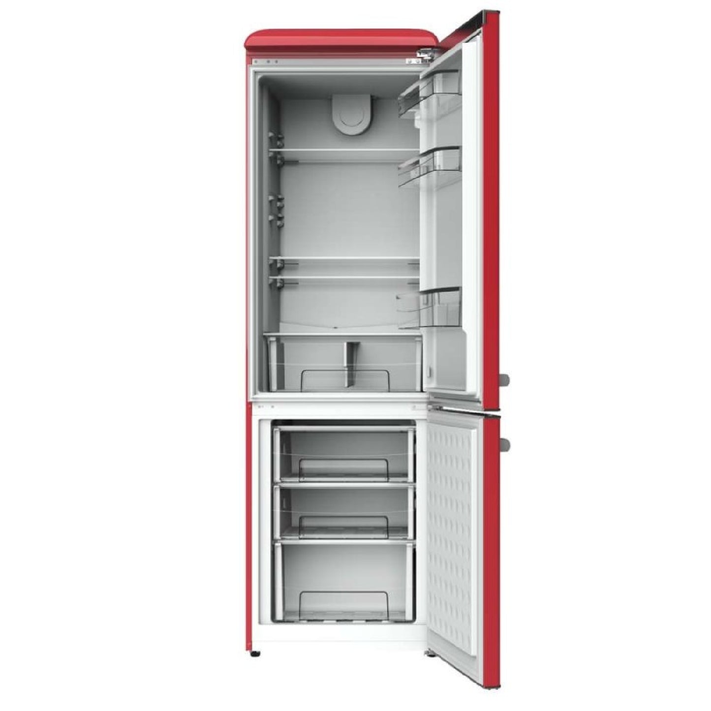 Cecotec Frigorífico Retro Bolero Coolmarket Combi Origin 300 Red E Cecotec_1