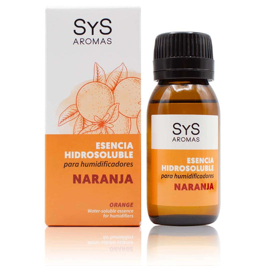 Esencia Hidrosoluble Naranja SYS Aromas 50 ml | Aroma Cítrico Natural | Humidificador y Difusor | Fragancia Energizante_0
