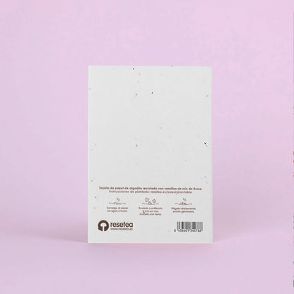 Postal Plantable Felicidades Con Semillas De Flores – Tarjeta Que Florece, Regalo Especial Con Significado | Resetea_1