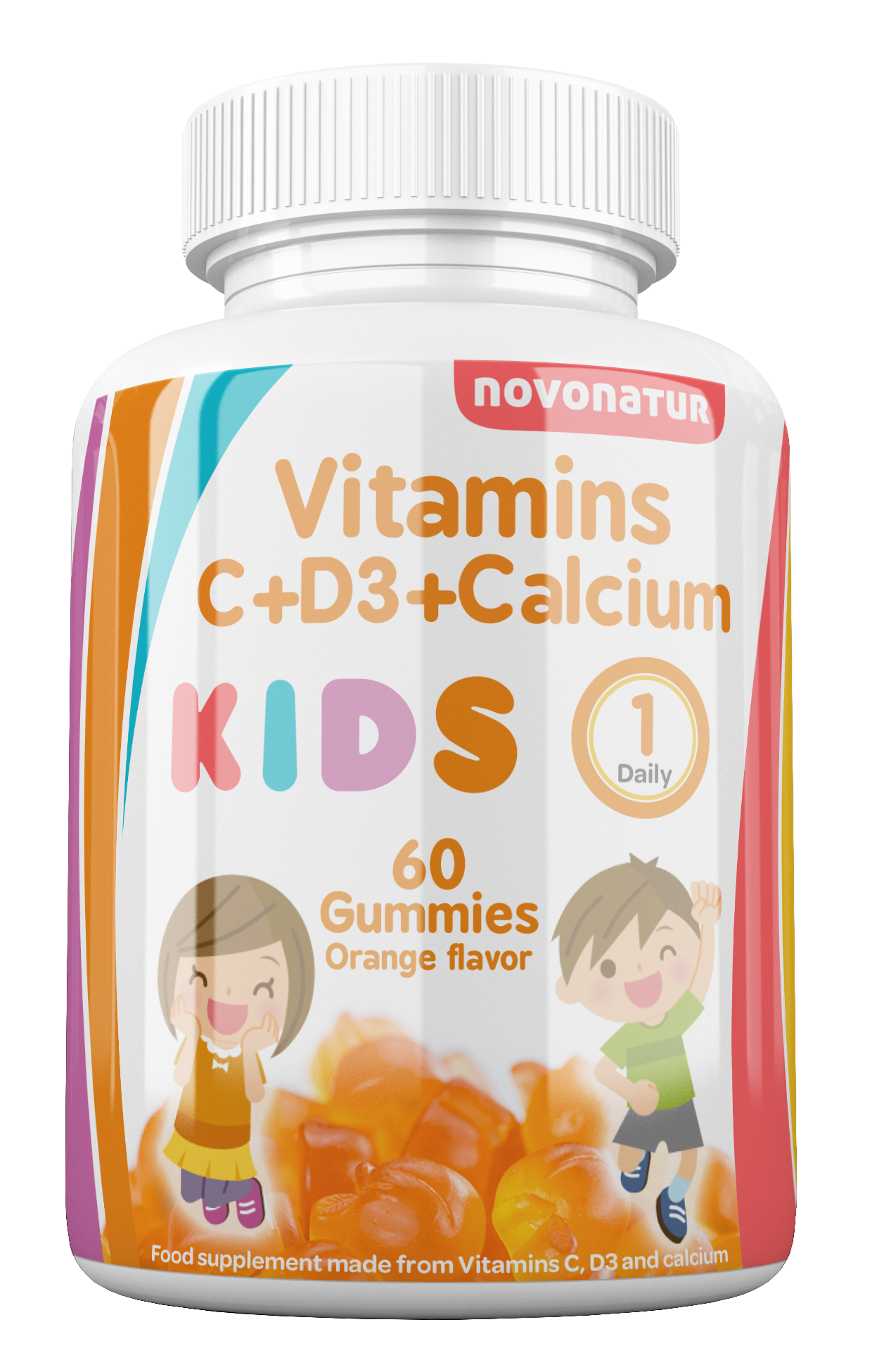 Vitamina C+d+calcio Formato Gominolas_0