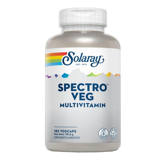 Spectro Multivitamin Solaray, 180 cápsulas