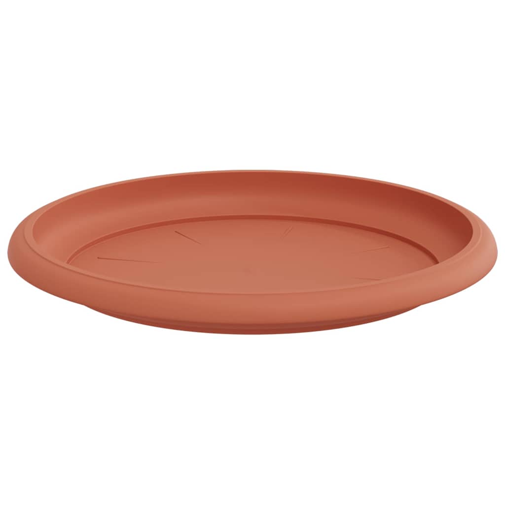 Bandeja Redonda Para Flores 6 Uds. Rojo Ladrillo Ø 17,5 X 2 Cm_4