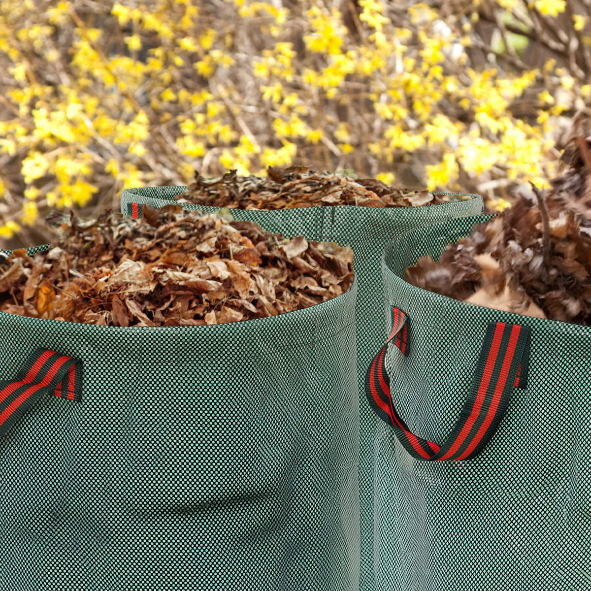 Bolsas De Residuos Outsunny Pp Verde 67x67x76 Cm_3