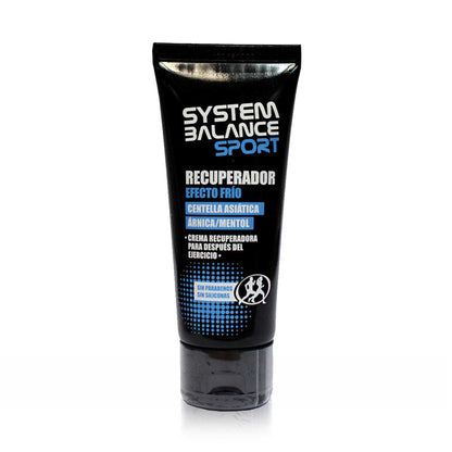 Crema Recuperadora Muscular de Efecto Frío System Balance Sport 100 ml | Árnica y Mentol | Postentrenamiento | Vegano_0