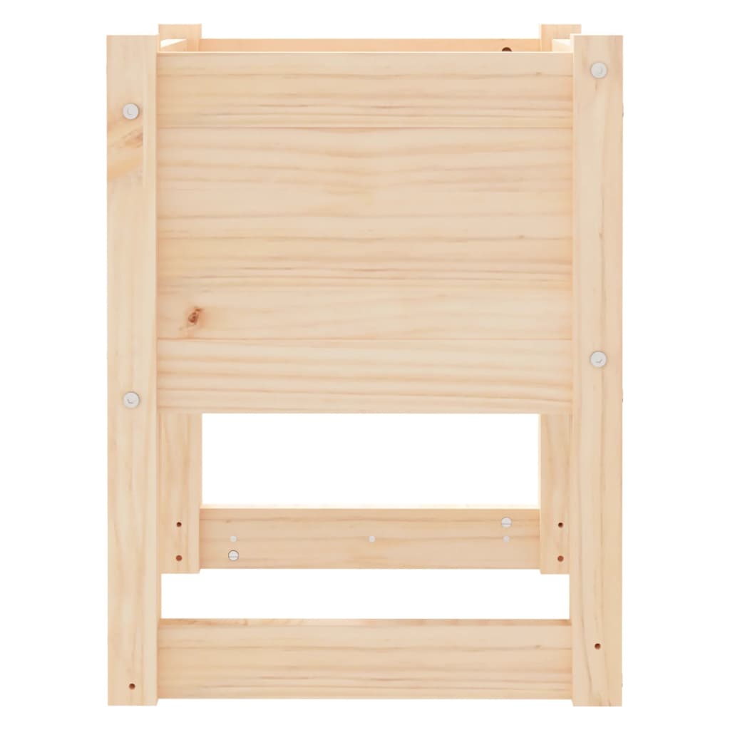 Jardinera De Madera Maciza De Pino 40x40x52,5 Cm_4