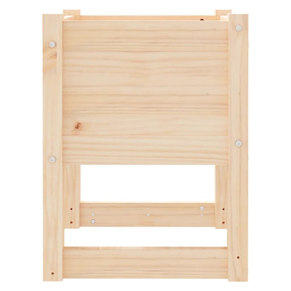 Jardinera De Madera Maciza De Pino 40x40x52,5 Cm_4