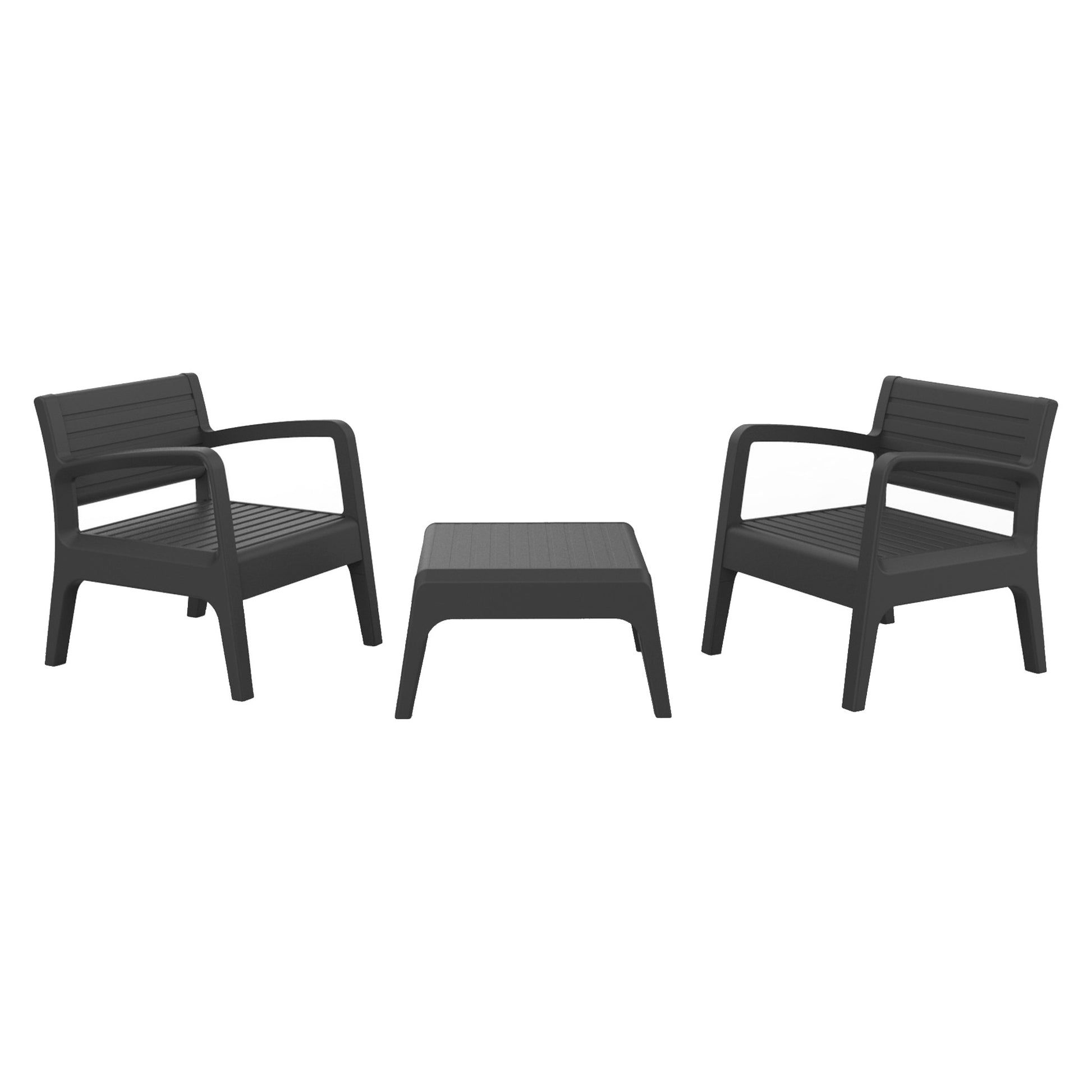 Set Miami Tête À Tête - Grafito