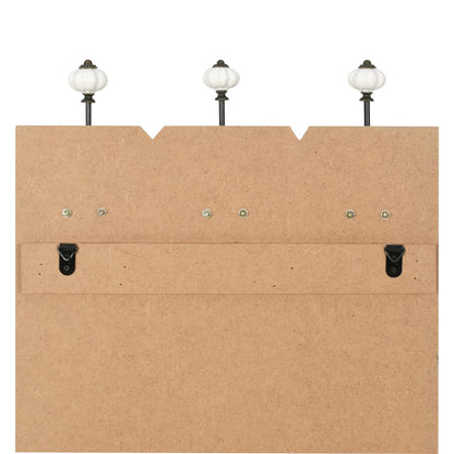Perchero De Pared Live Life Con 6 Ganchos 120x40 Cm_5