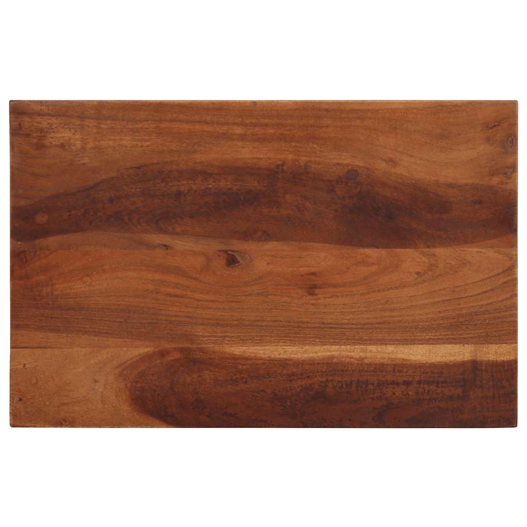 Mesa Auxiliar Madera Maciza Acacia 45x30x45 Cm_4
