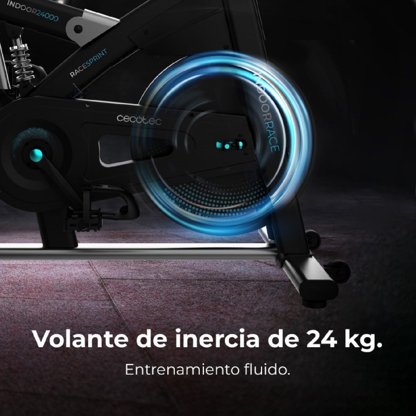 Cecotec Bicicleta Indoor Drumfit Indoor 24000 Race Sprint Cecotec_3