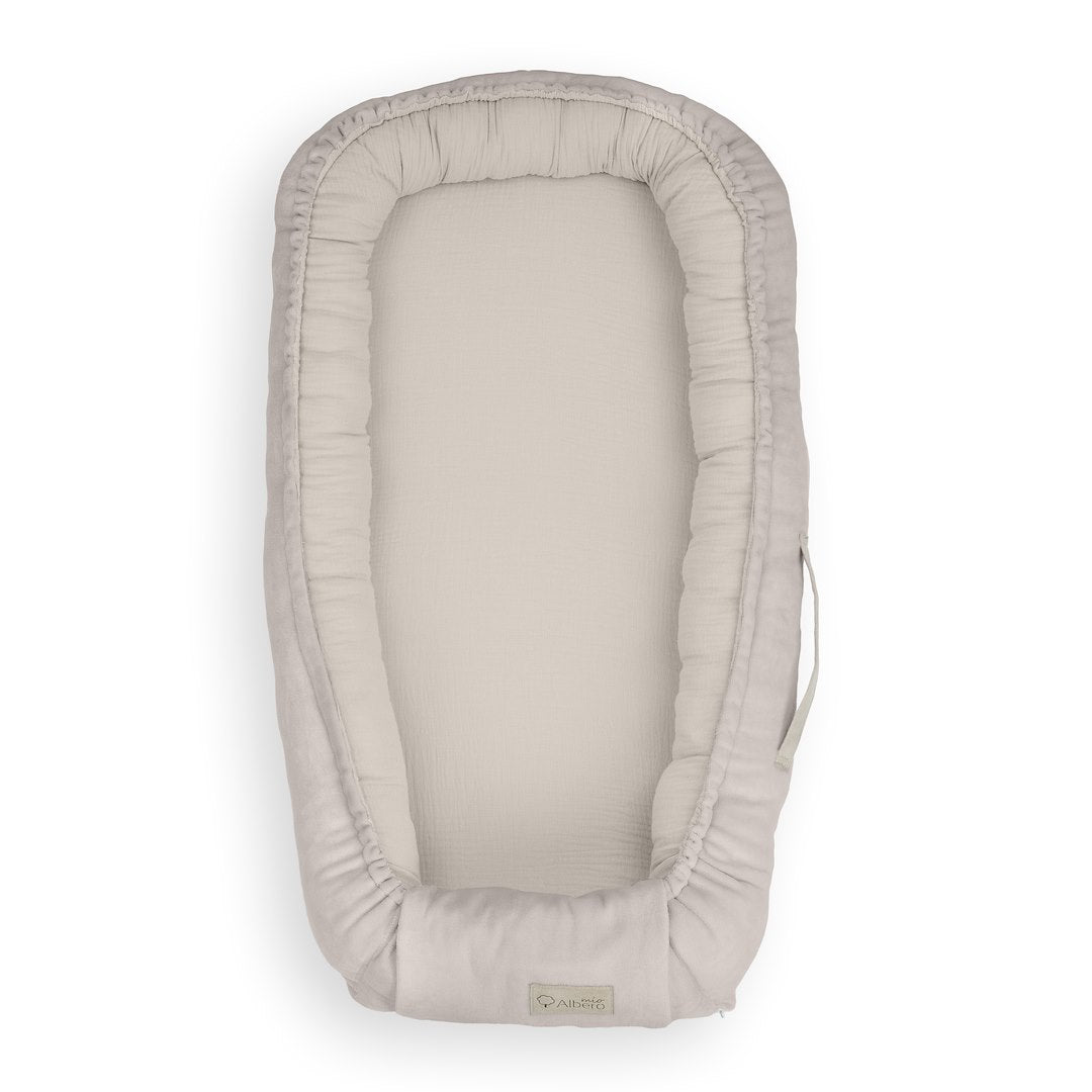 Cuna Nido Colecho Bebe Muselina Beige_0