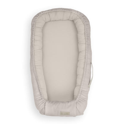 Cuna Nido Colecho Bebe Muselina Beige_0