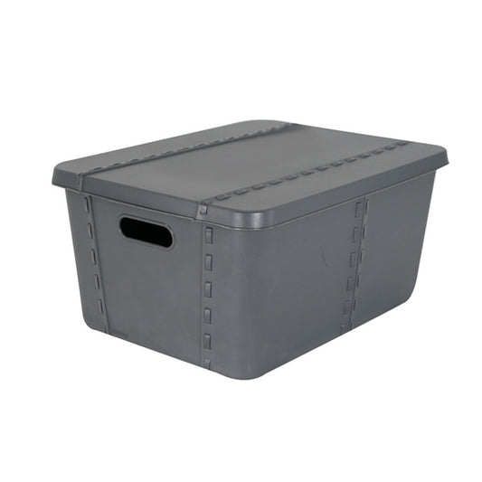 Life Story Caja Almacenaje Con Tapa Small 15l Gris Anthracite_0
