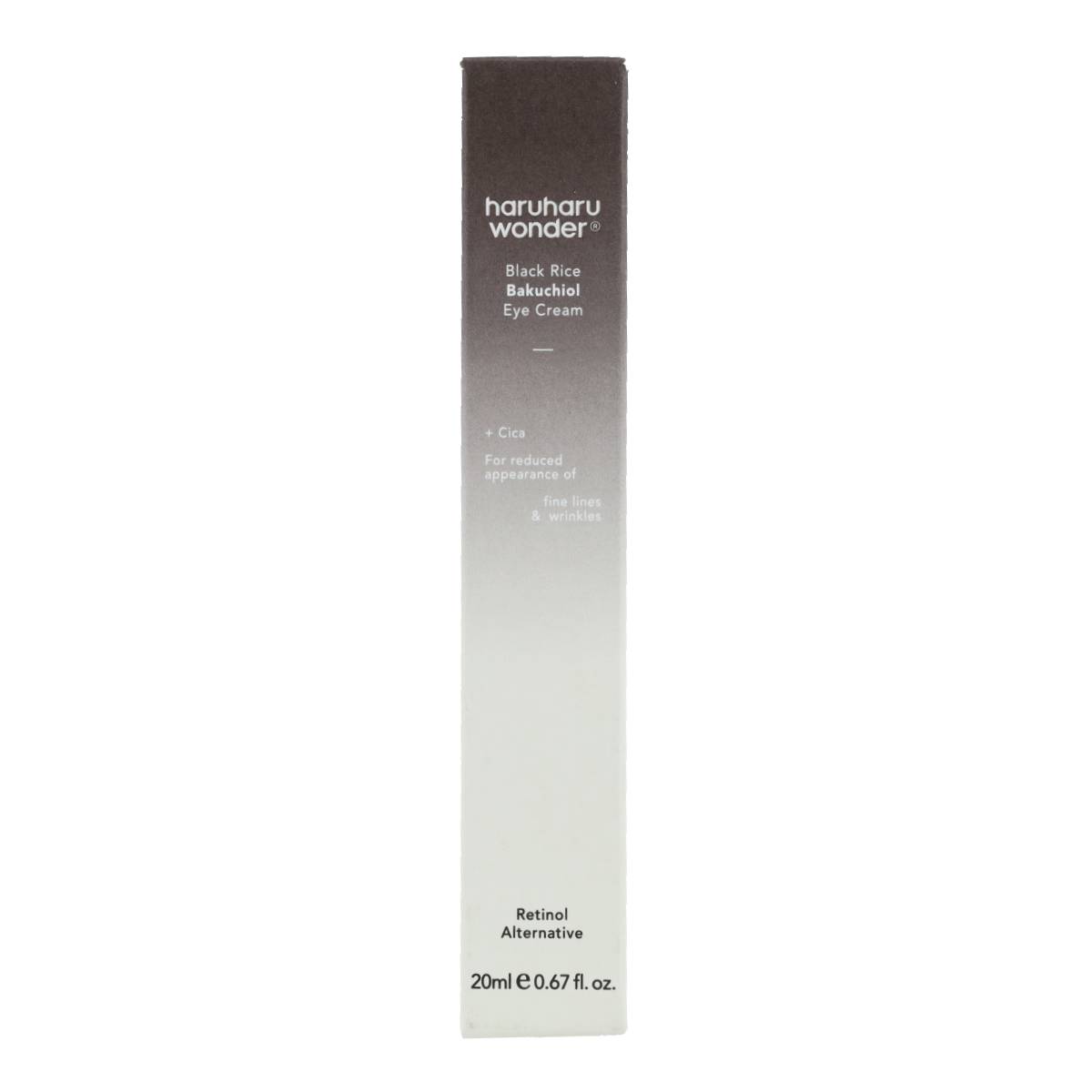 Contorno de ojos Black Rice Bakuchiol Eye Cream haruharu wonder 20 ml