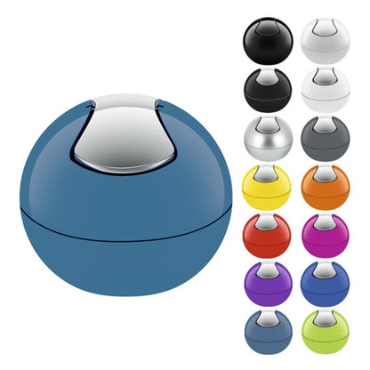 Papelera Spirella bowl 1 Litro De Poliestireno En Color Azul 16 X 14 Cm_2