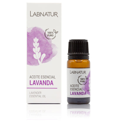 Aceite Esencial de Lavanda 100% Puro Labnatur 10 ml | Relajante y Suavizante | Piel, Masajes y Difusor_0