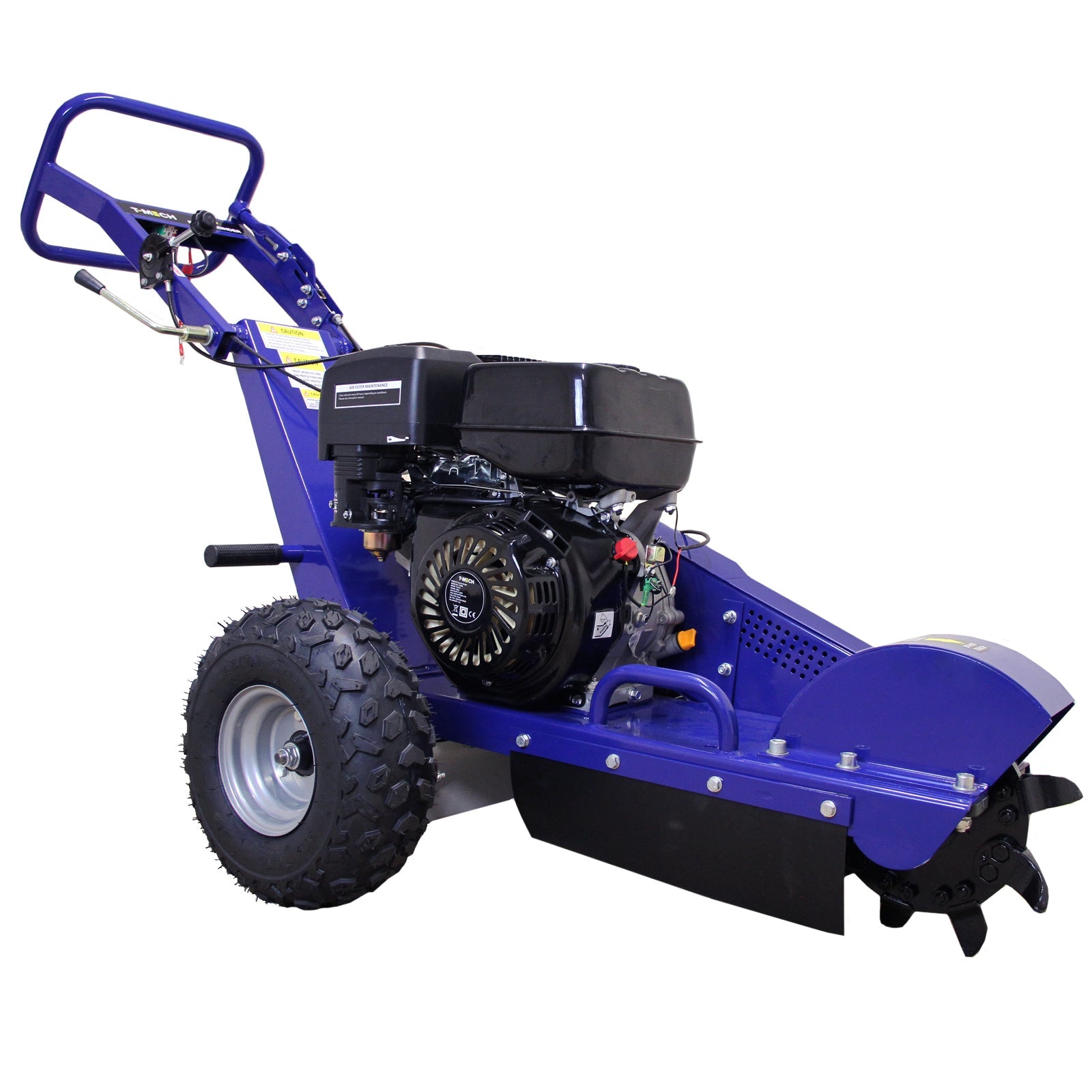 Partidora De Troncos T-mech De 7t Y 520 Mm Y Trituradora De Tocones T-mech De 13 Hp_1