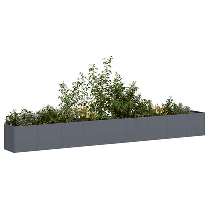 Jardinera De Acero Laminado En Frío Antracita 360x40x40 Cm_1