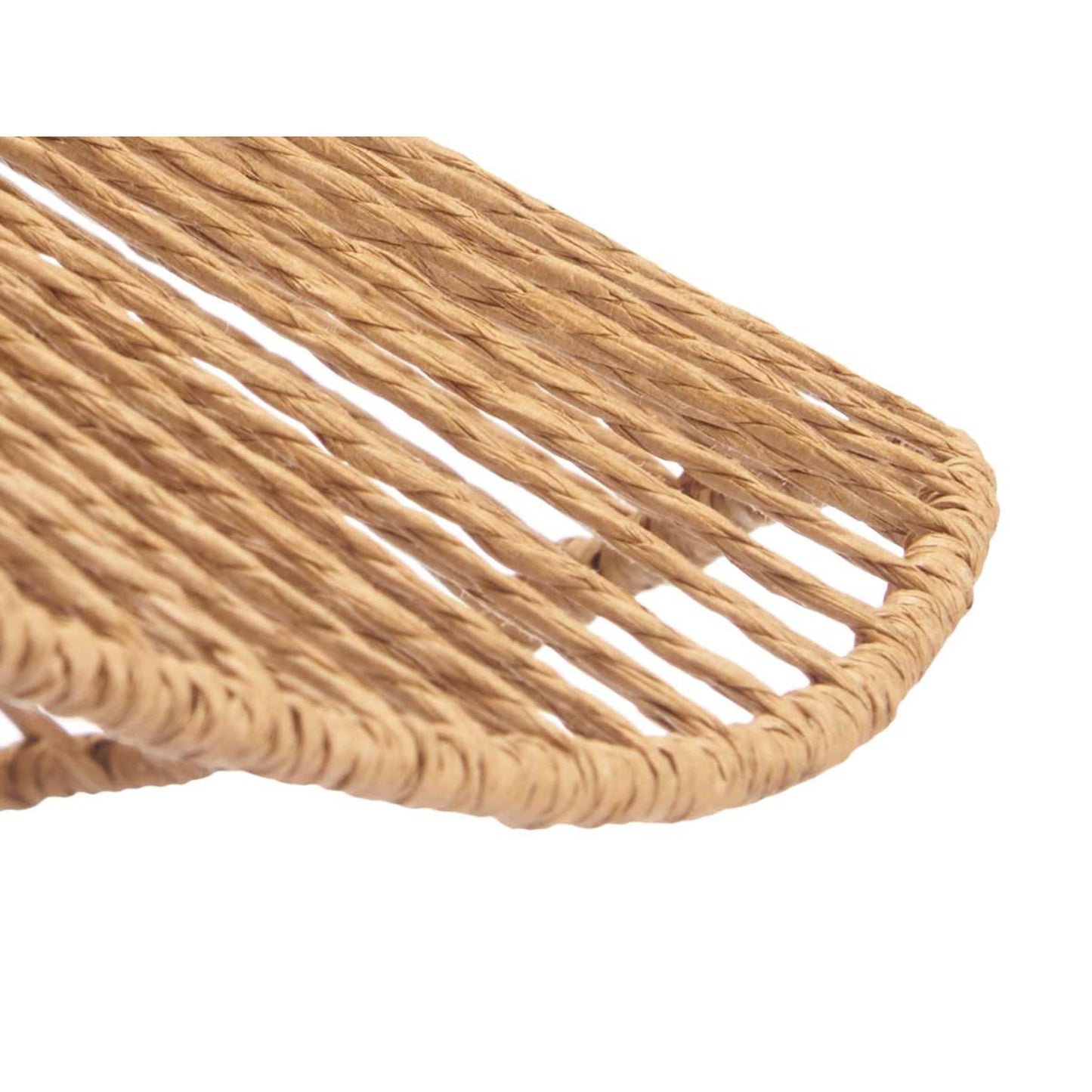 Lámpara De Techo Ø55cm En Cuerda Natural Estilo Vintage_2
