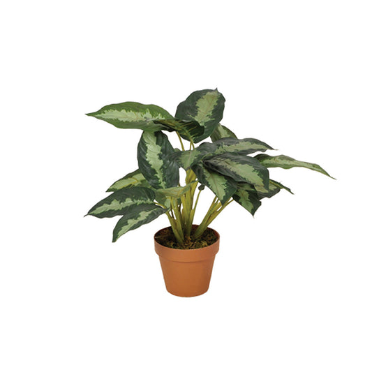 Planta Artificial Calatea - Decoración Natural Y Sin Mantenimiento 1.35 M / Multicolor_0