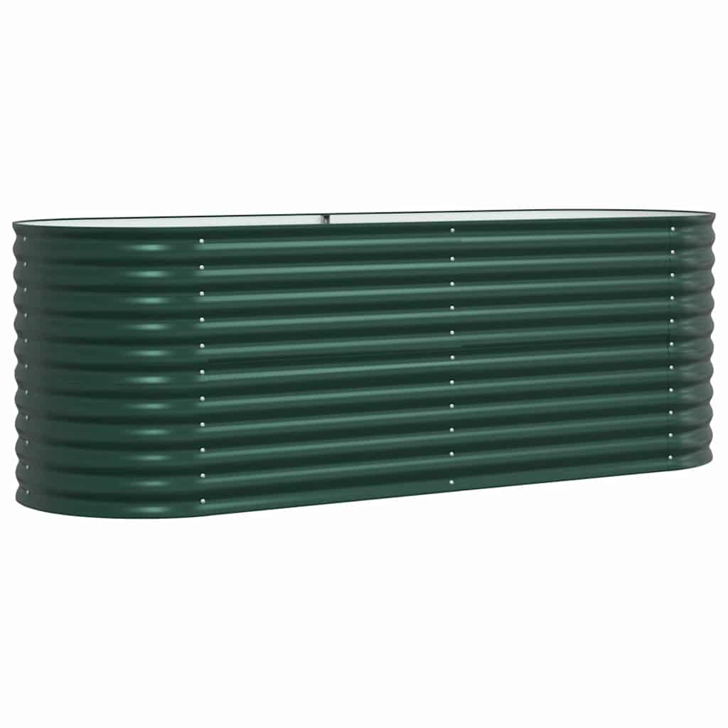 Cama Elevada Verde 240 X 80 X 81 Cm Acero_4