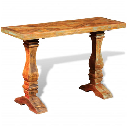 Mesa Consola De Madera Maciza Reciclada_1