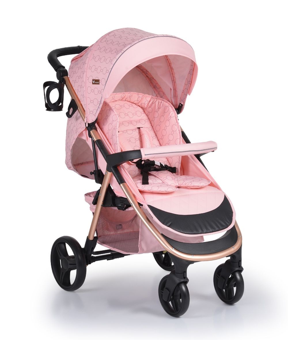 Carro Trío Capazo Duro Noble Hasta 22 Kg Pink_1