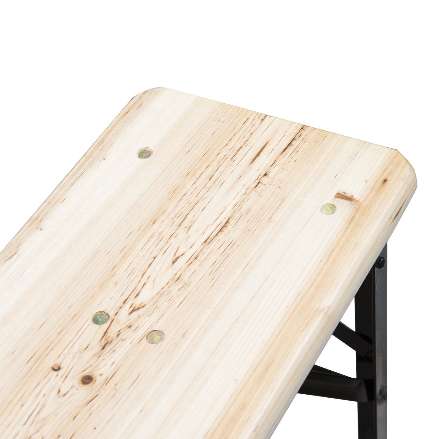Outsunny Mesa Picnic Plegable 180x50x75cm 1 Mesa 2 Bancos Camping Terraza Jardin_4