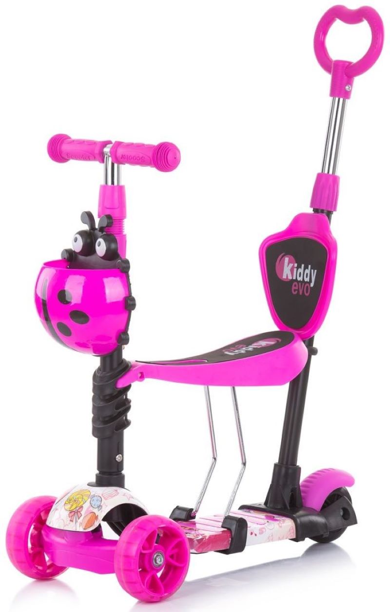 Patinete Infantil Con Manillar Parental Kiddy Evo Lollipop_0