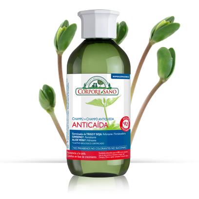 Champú Anticaída con Ginseng y Aloe Vera Corpore Sano 300 ml