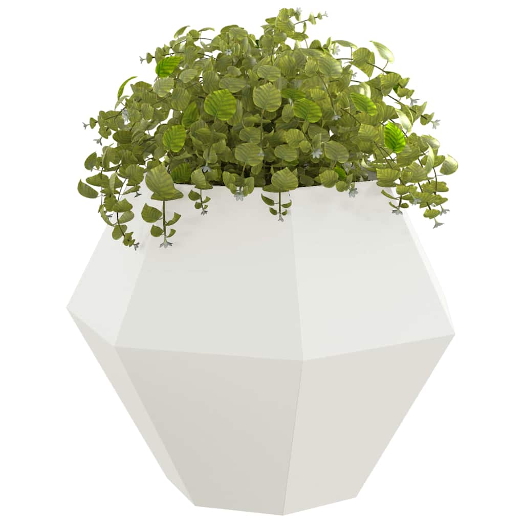 Jardinera 2 Pcs 100 X 100 X 80 Cm Acero_2