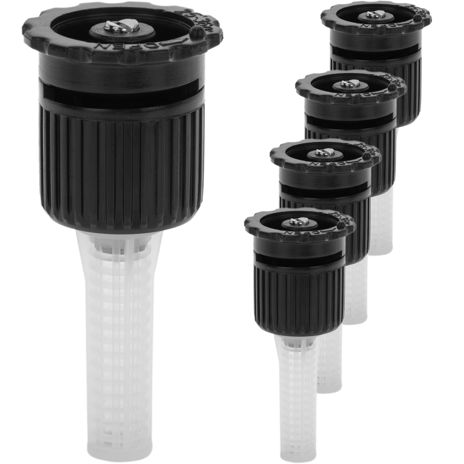 Pack De 5 Unidades Tobera Regulable De 25 A 360 Grados Con Alcance De 4 A 4.5 M_0